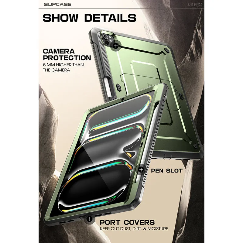 Exclusive iPad Pro 11 Inch (2024) Unicorn Beetle Pro Rugged Case-Dark Green  Limited Availability!