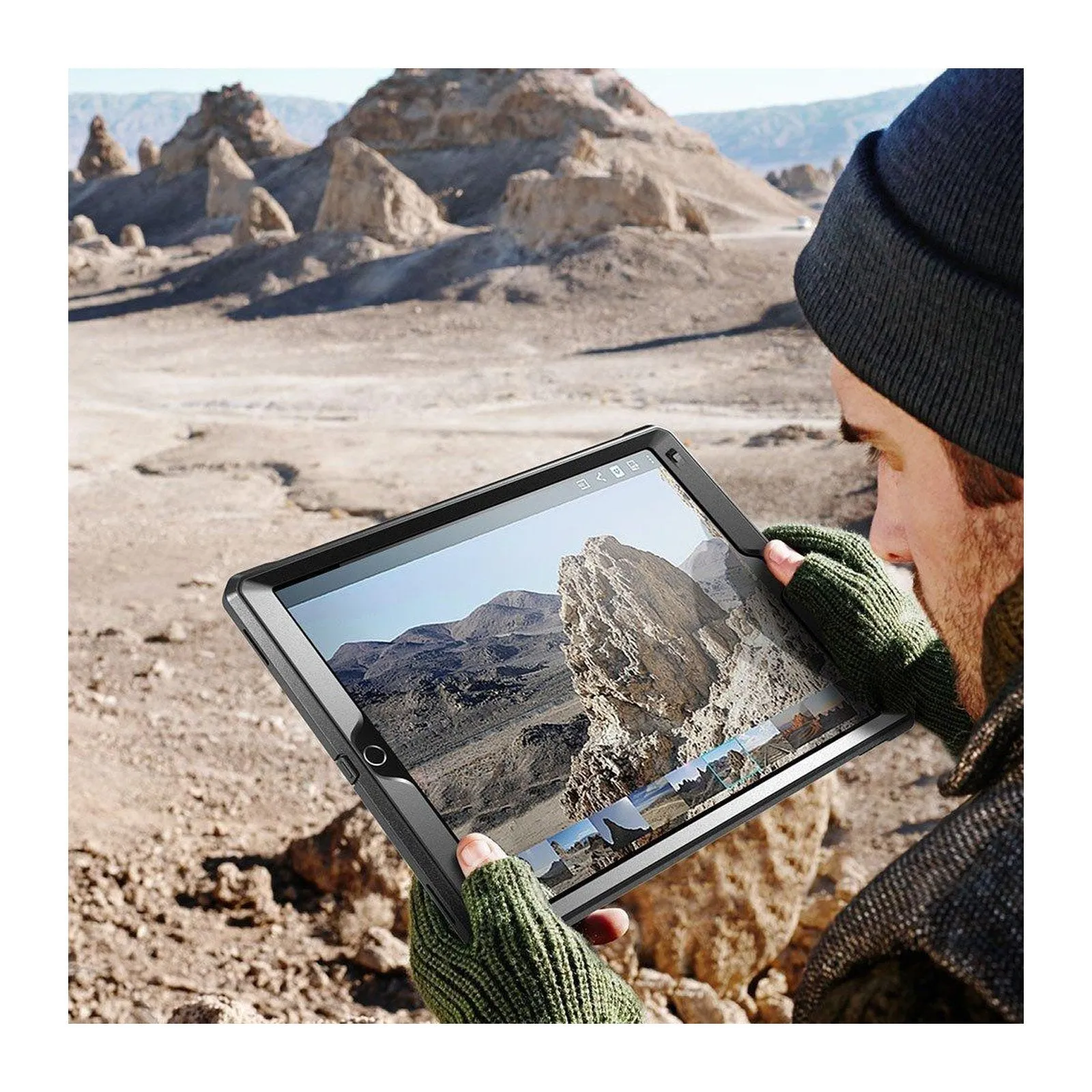 Exclusive iPad Pro 12.9 in (2017) Unicorn Beetle Pro Rugged Protective Case w/ Screen Protector-Black  Almost Sold Out!