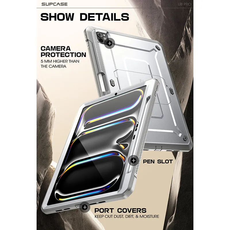 Exclusive iPad Pro 13 Inch (2024) Unicorn Beetle Pro Rugged Case- White  Limited Availability!