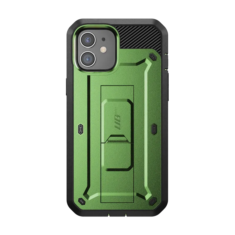 Exclusive iPhone 12 mini 5.4 inch Unicorn Beetle Pro Rugged Case-Dark Green  Limited Release!
