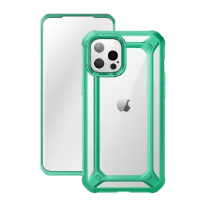 Exclusive iPhone 12 Pro Max 6.7 inch Unicorn Beetle Exo with Screen Protector Clear Case-Mint Green  Stylish & Comfortable