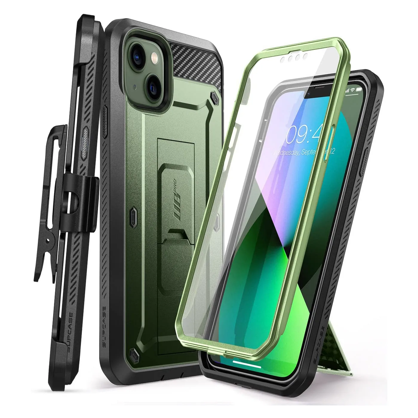 Exclusive iPhone 13 6.1 inch Unicorn Beetle Pro Rugged Case-Dark Green  Almost Sold Out!