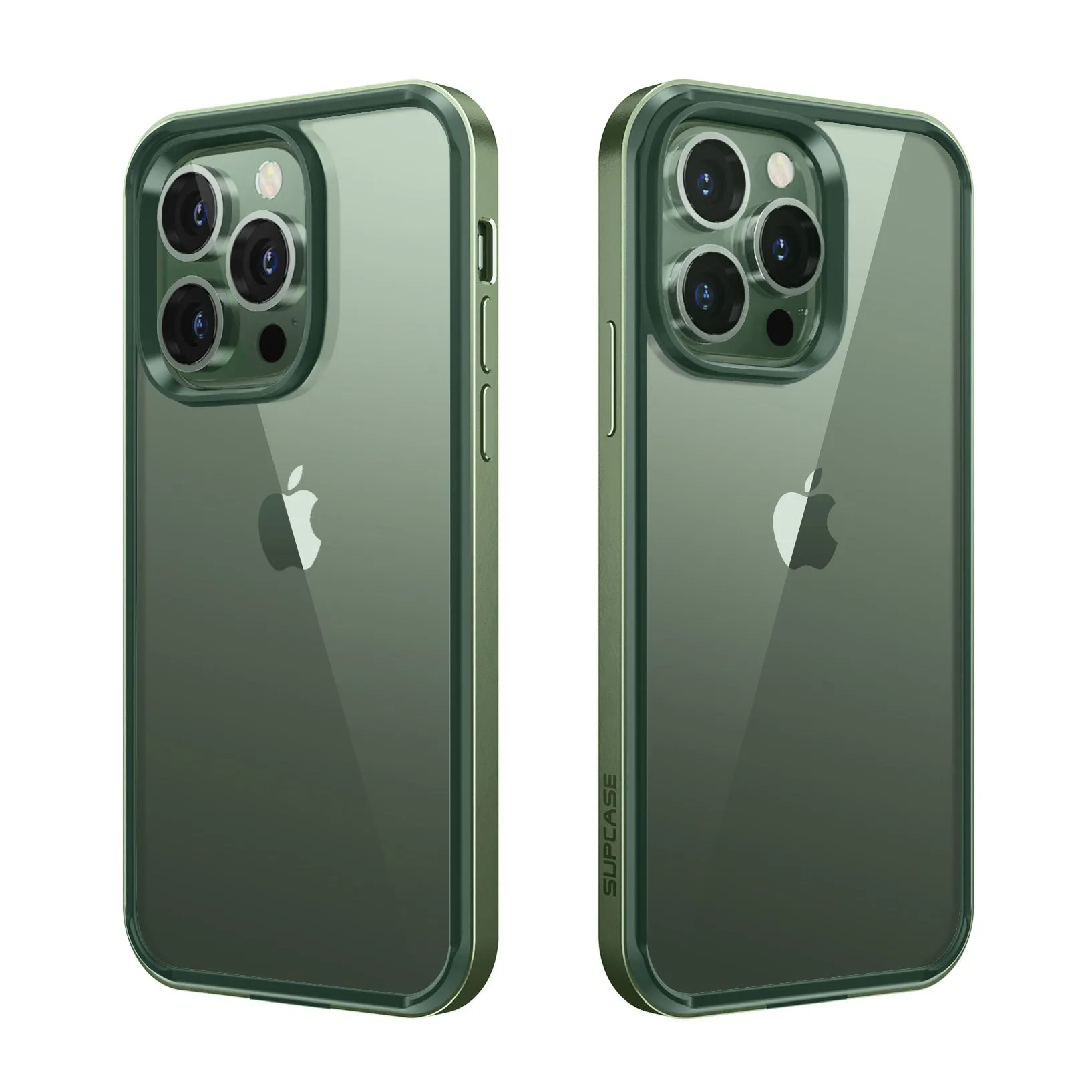 Exclusive iPhone 13 Pro Max 6.7 inch Unicorn Beetle Edge with Screen Protector Clear Case-Dark Green  Stylish & Comfortable