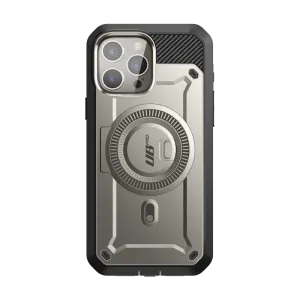 Exclusive iPhone 15 Pro 6.1 inch Unicorn Beetle PRO MAG Rugged MagSafe Case-Titan Gray  Almost Gone!