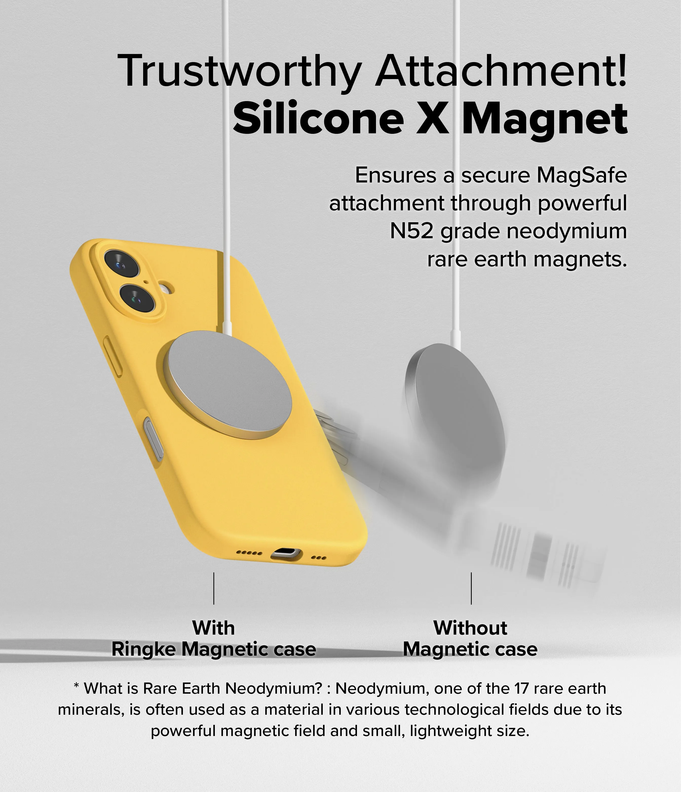 Exclusive iPhone 16 Plus Case | Silicone Magnetic  Almost Gone!