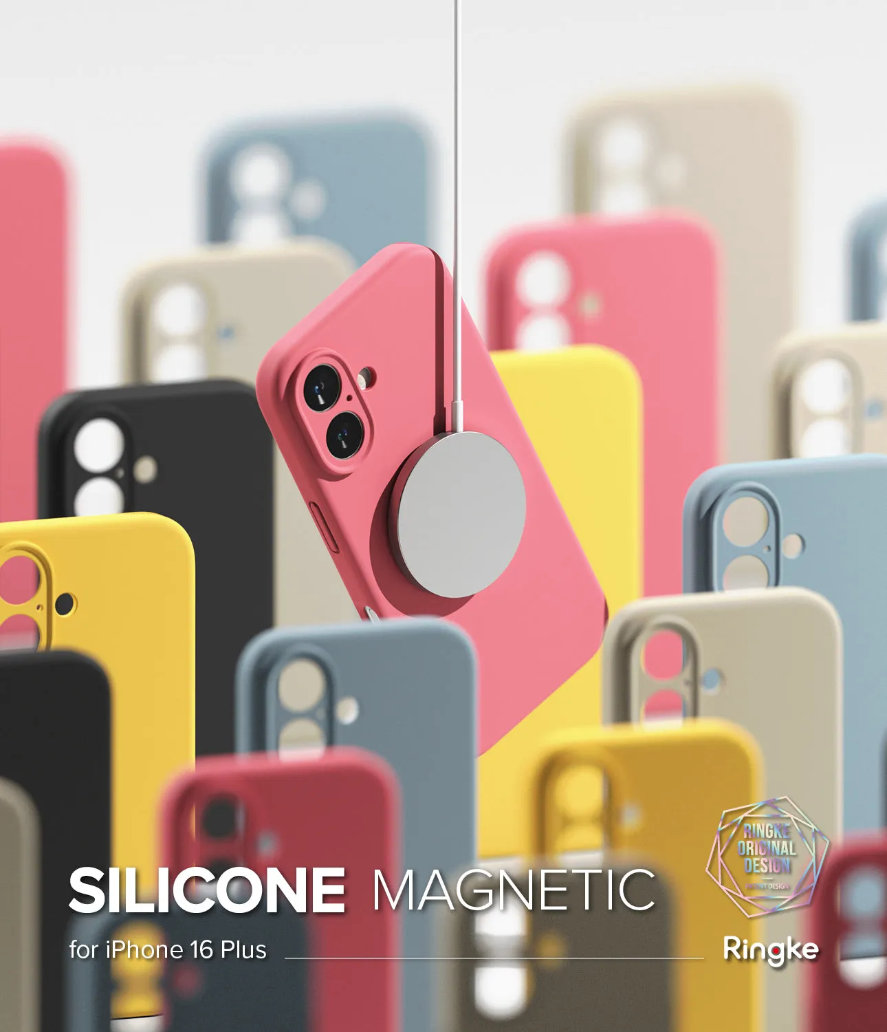 Exclusive iPhone 16 Plus Case | Silicone Magnetic  Almost Gone!