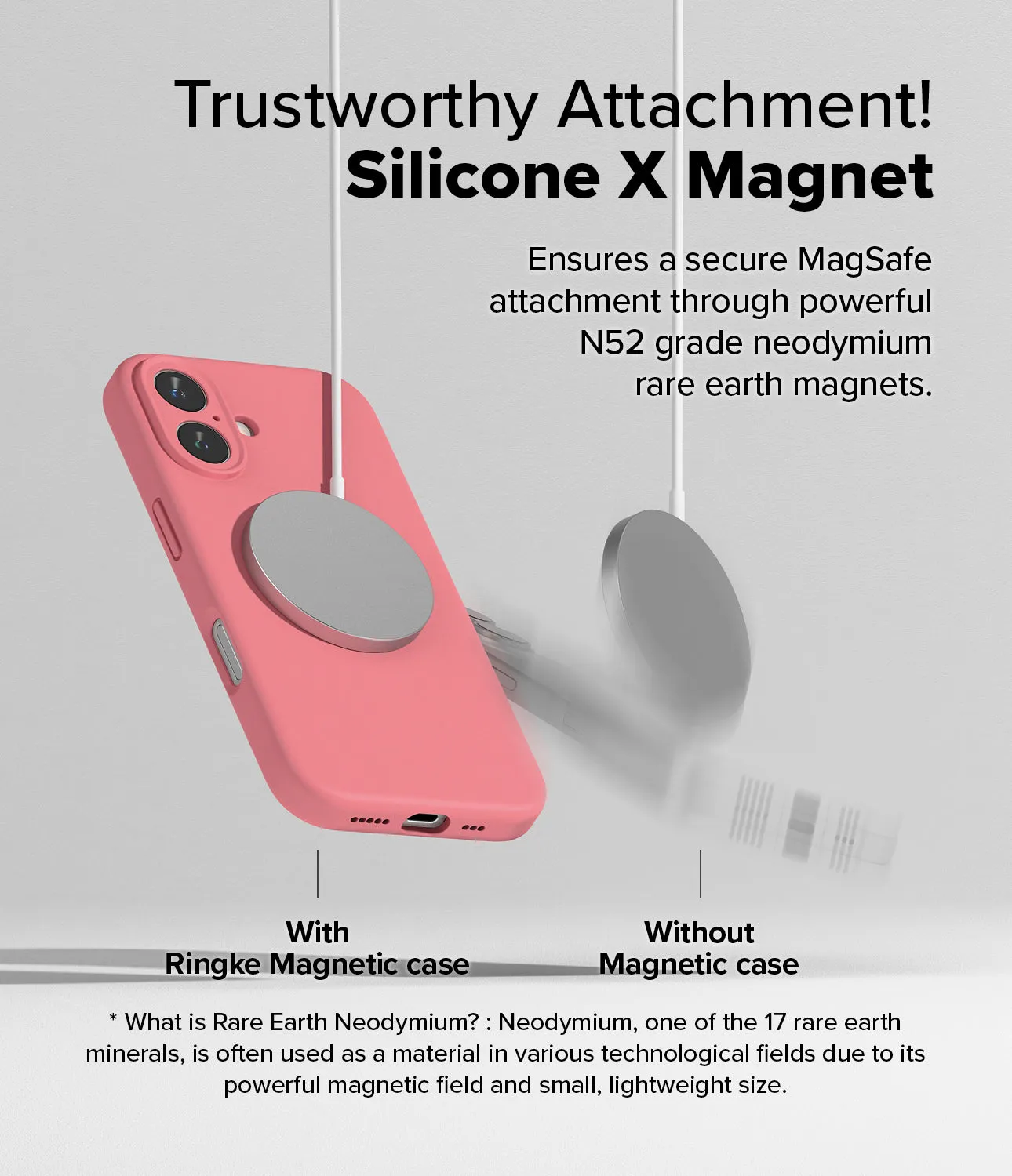 Exclusive iPhone 16 Plus Case | Silicone Magnetic  Almost Gone!