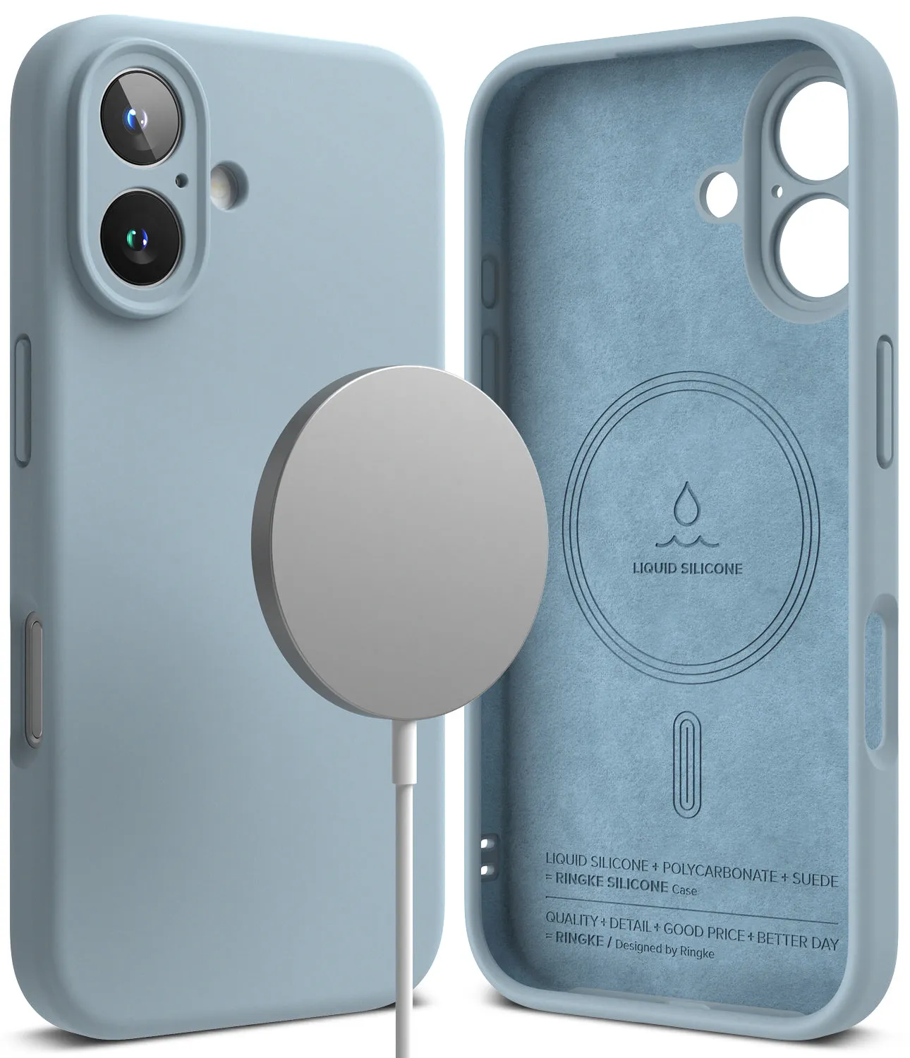 Exclusive iPhone 16 Plus Case | Silicone Magnetic  Almost Gone!
