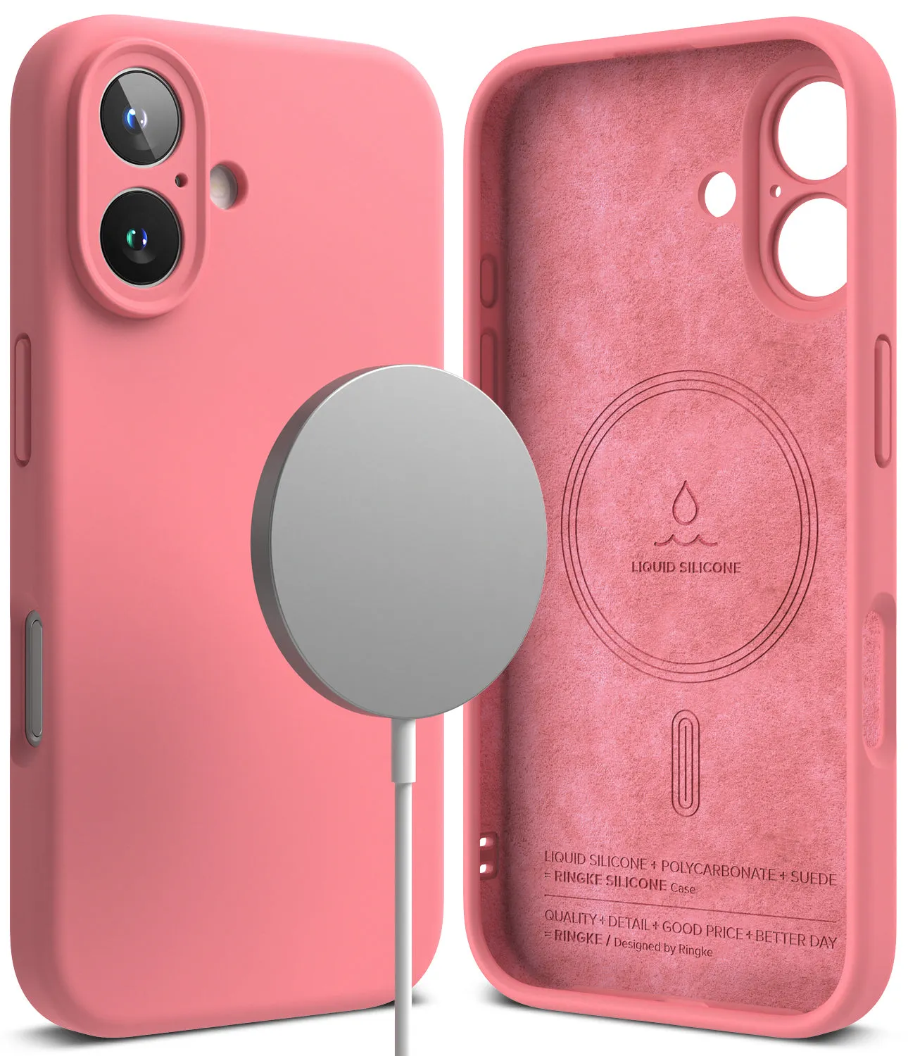 Exclusive iPhone 16 Plus Case | Silicone Magnetic  Almost Gone!