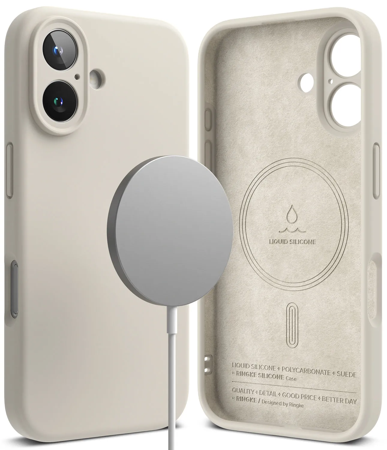 Exclusive iPhone 16 Plus Case | Silicone Magnetic  Almost Gone!