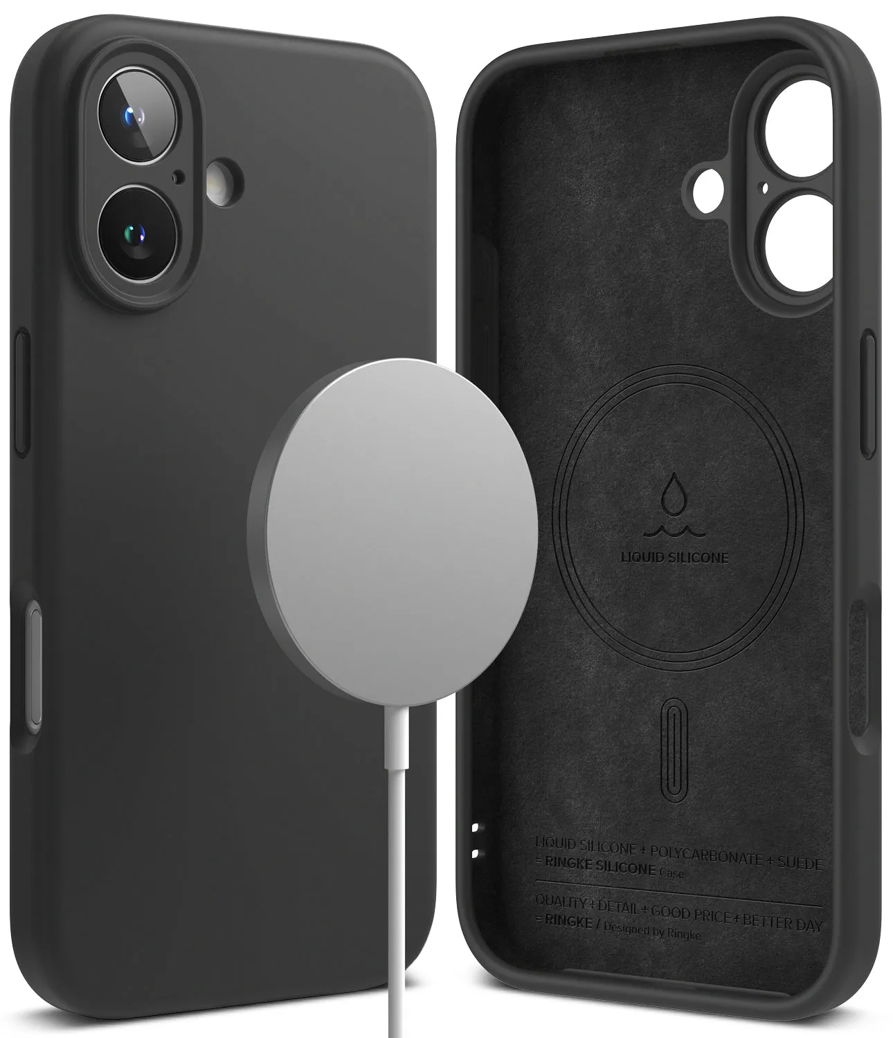 Exclusive iPhone 16 Plus Case | Silicone Magnetic  Almost Gone!