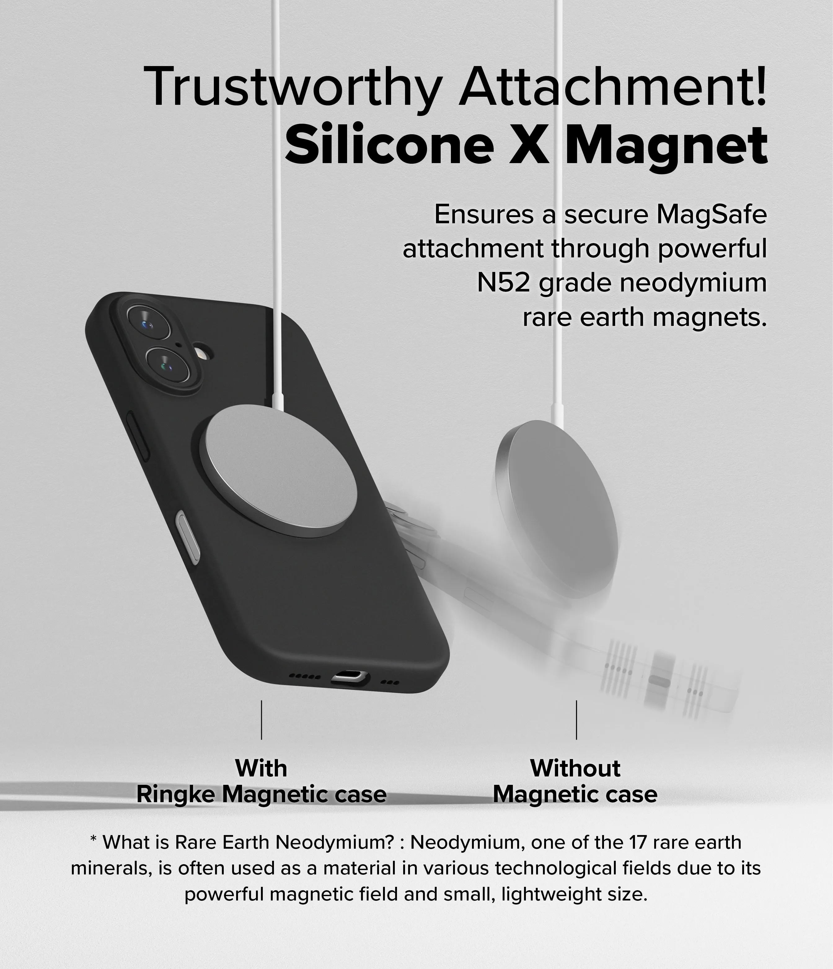Exclusive iPhone 16 Plus Case | Silicone Magnetic  Almost Gone!