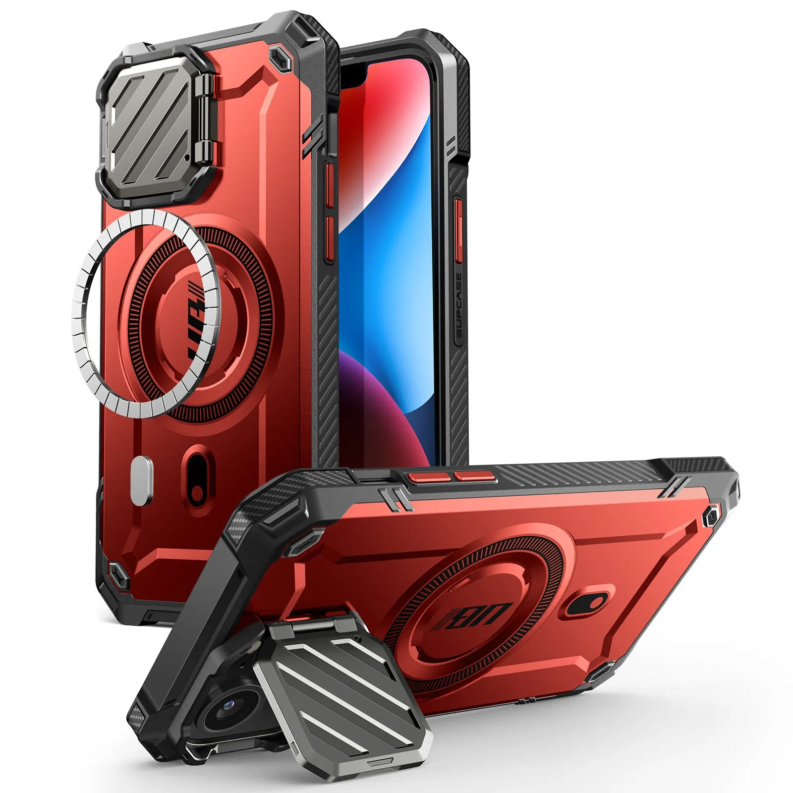 Exclusive iPhone 16e  Unicorn Beetle MAG XT MagSafe Case-Metallic Red  Last Few Pieces!