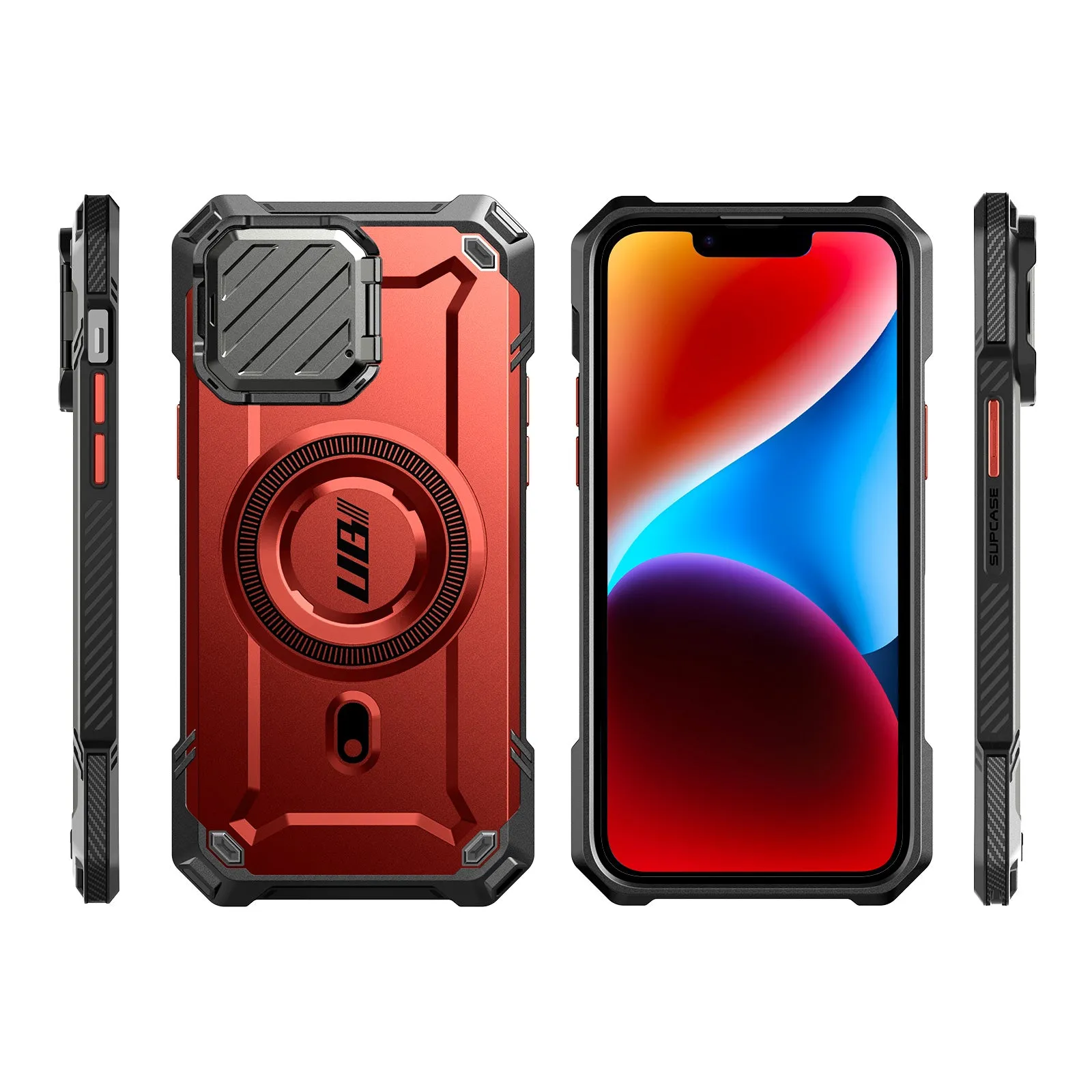 Exclusive iPhone 16e  Unicorn Beetle MAG XT MagSafe Case-Metallic Red  Last Few Pieces!