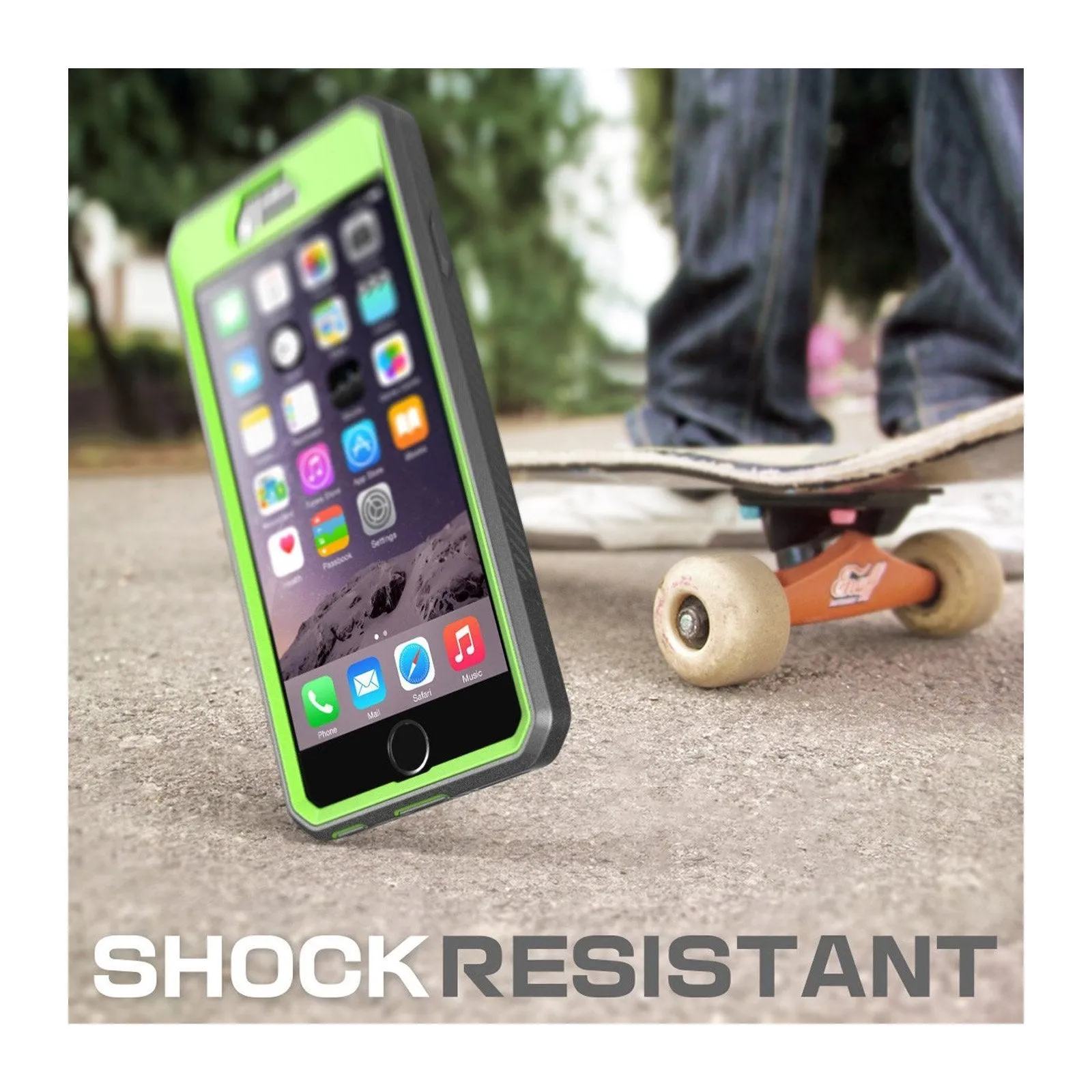 Exclusive iPhone 6 / 6S Unicorn Beetle Pro Full Body Rugged Holster Case with Screen Protector-Green  Today Only!