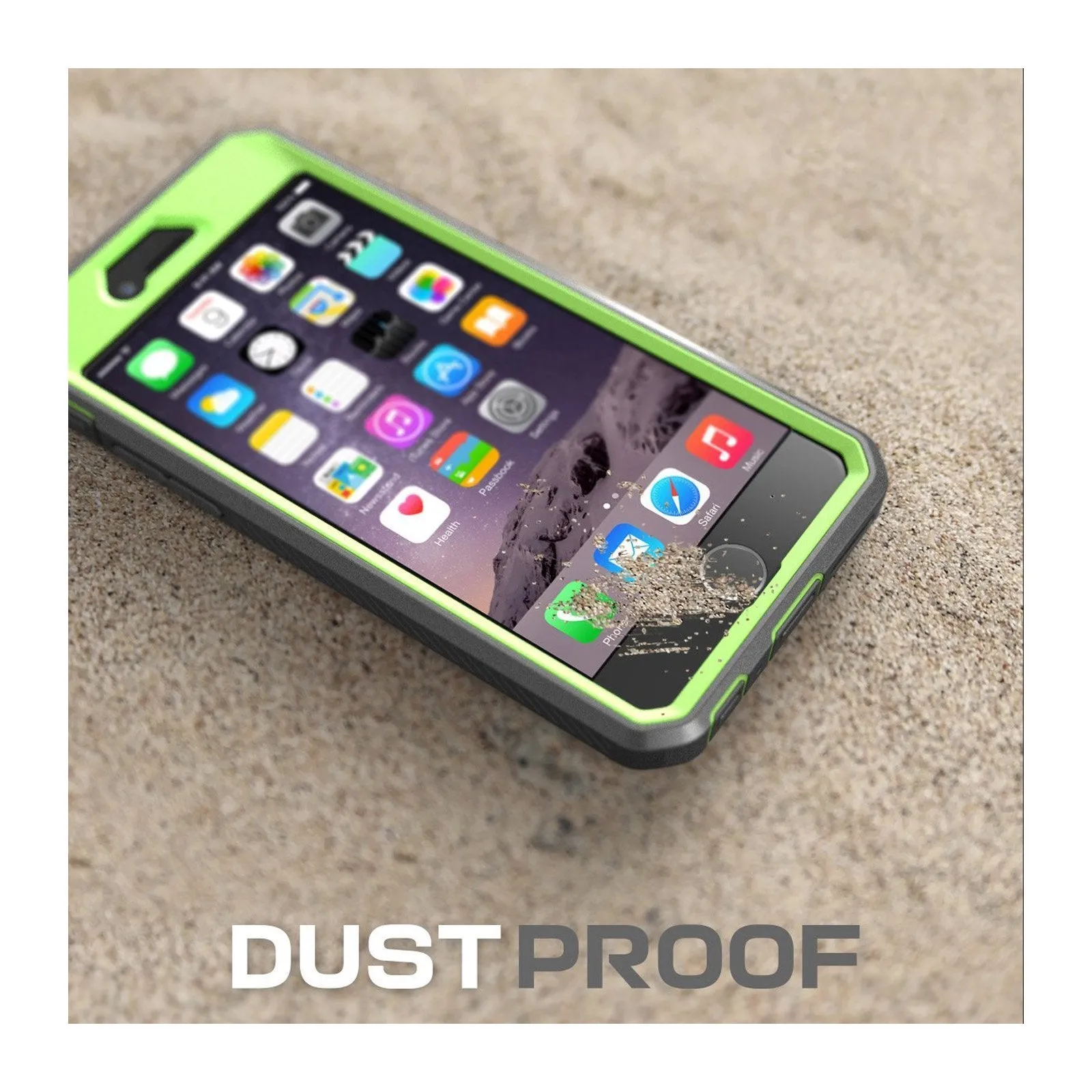 Exclusive iPhone 6 / 6S Unicorn Beetle Pro Full Body Rugged Holster Case with Screen Protector-Green  Today Only!