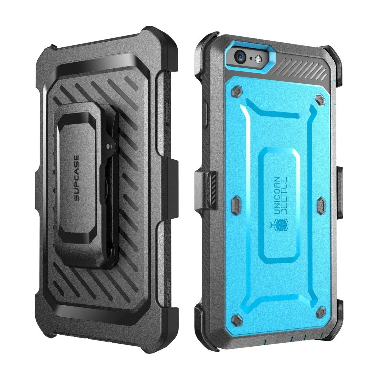Exclusive iPhone 6 Plus / 6S Plus Unicorn Beetle Pro Full Body Rugged Holster Case with Screen Protector-Blue  Last Few Pieces!