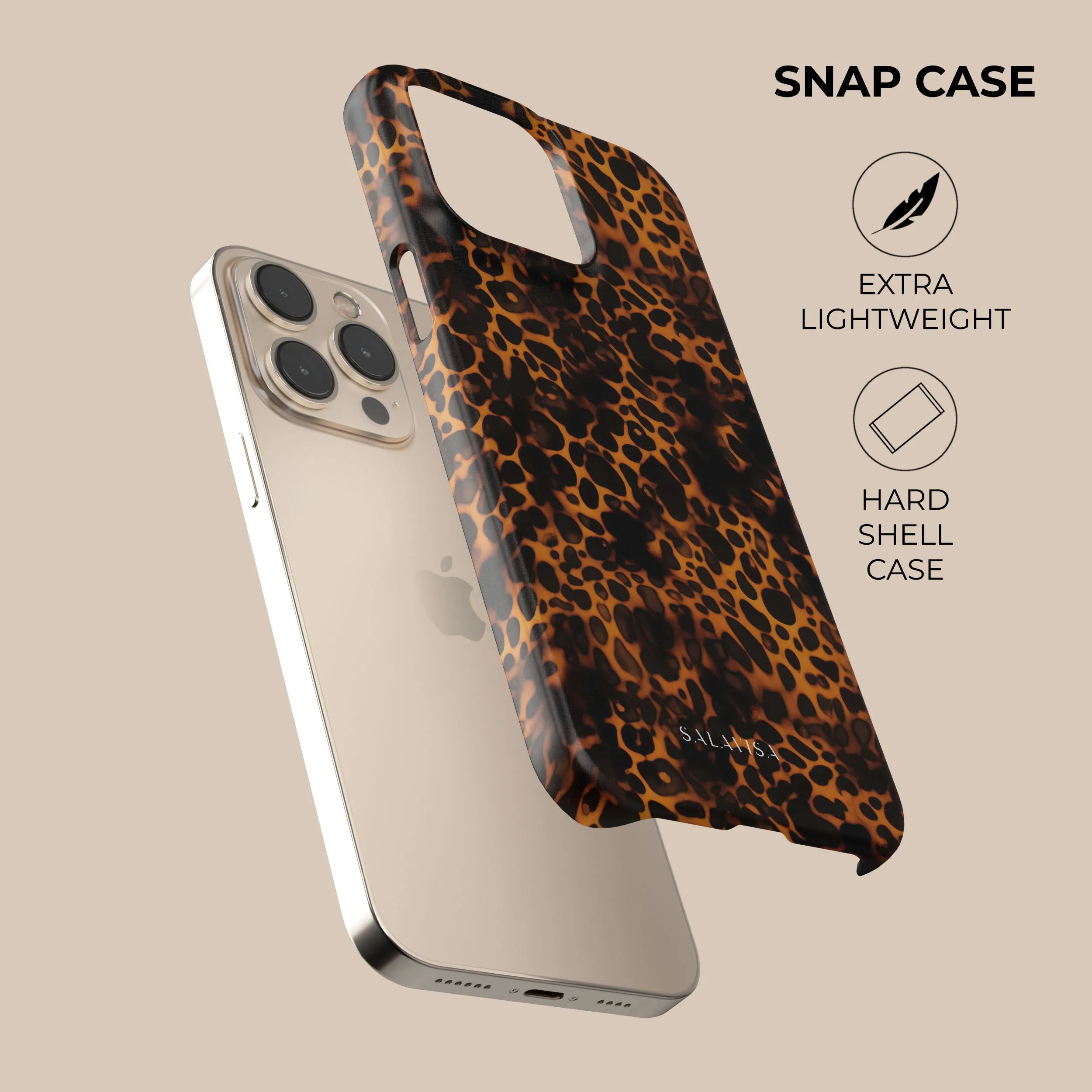 Exclusive Leopard Fabric Phone Case  Limited Availability!