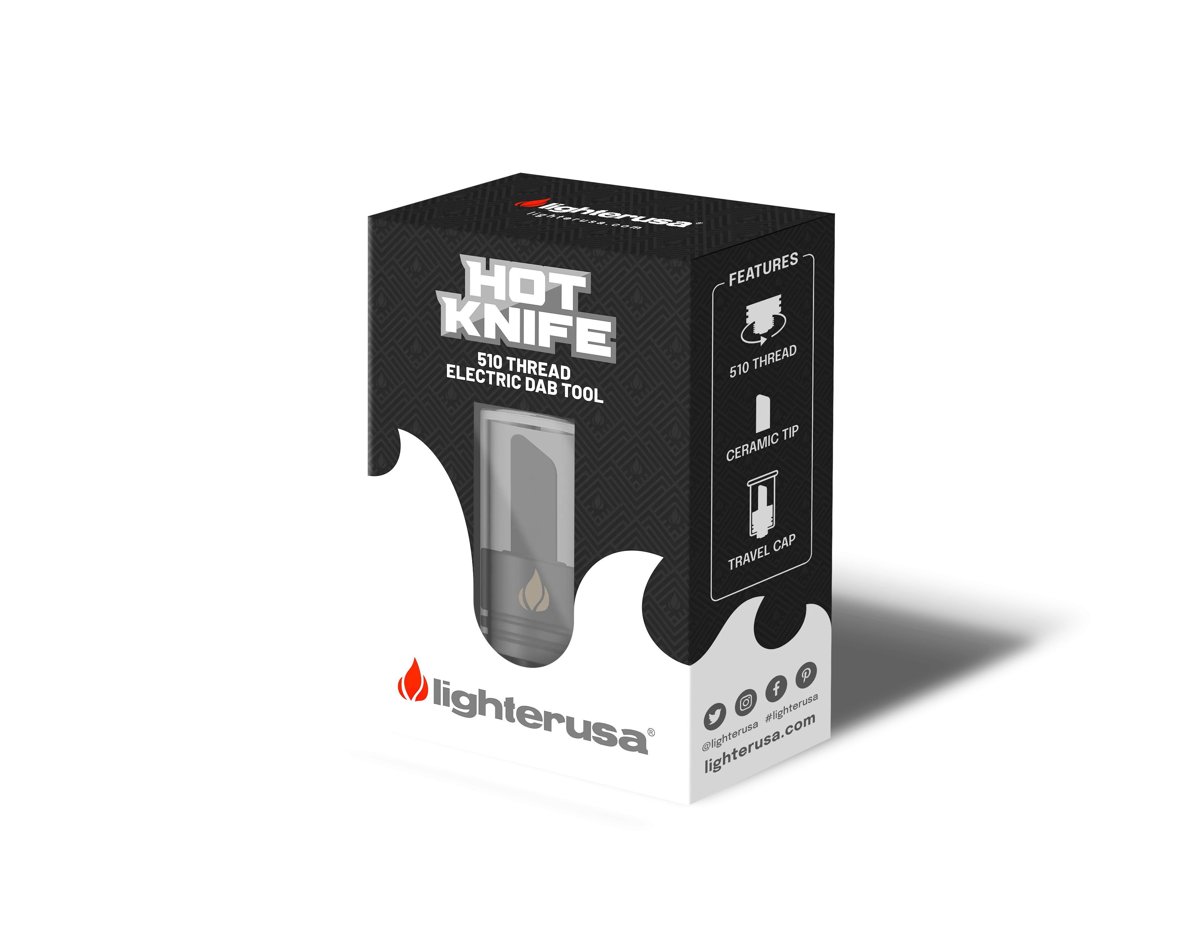 Exclusive Lighter USA Hot Knife 510 Thread Electric Dab Tool  Ends Soon!
