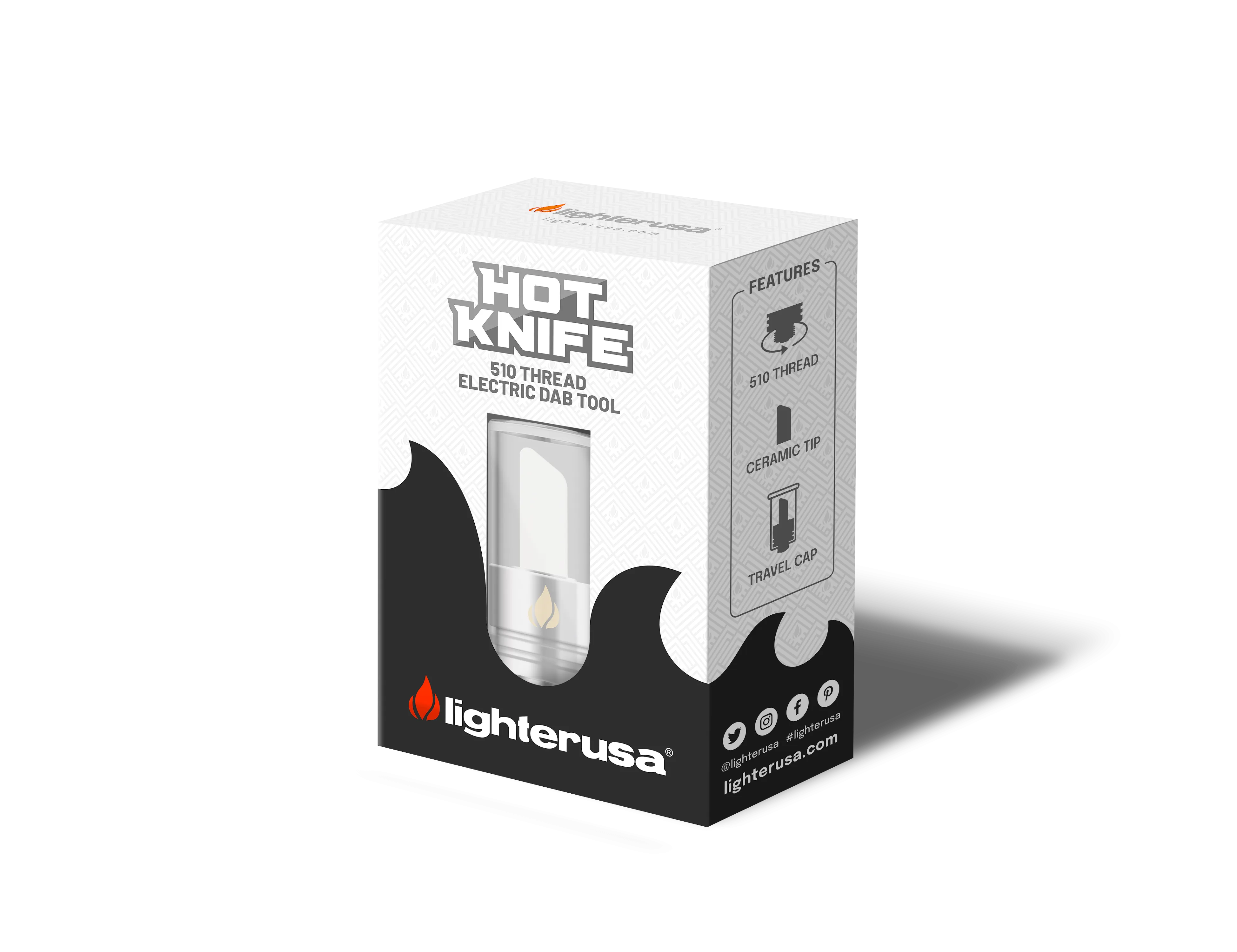 Exclusive Lighter USA Hot Knife 510 Thread Electric Dab Tool  Ends Soon!