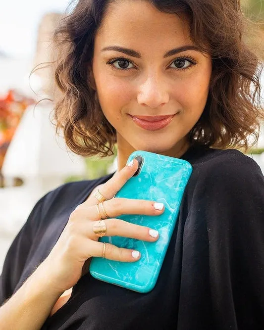 Exclusive Lost at Sea | Teal Blue Seaglass Case  Limited Availability!