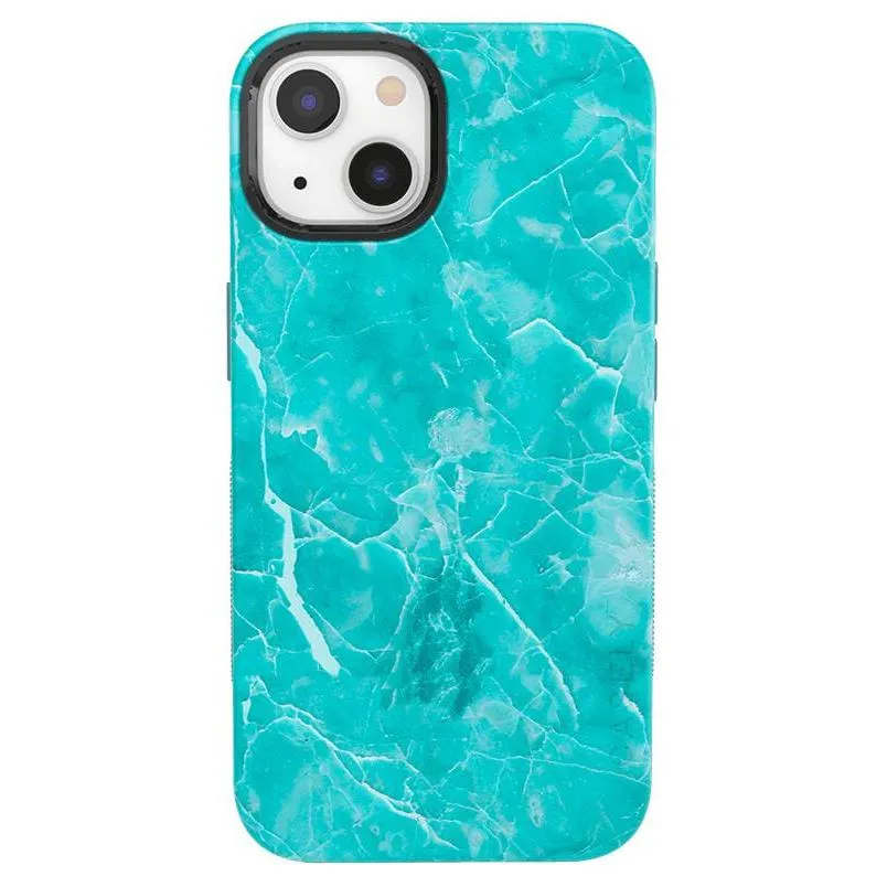 Exclusive Lost at Sea | Teal Blue Seaglass Case  Limited Availability!