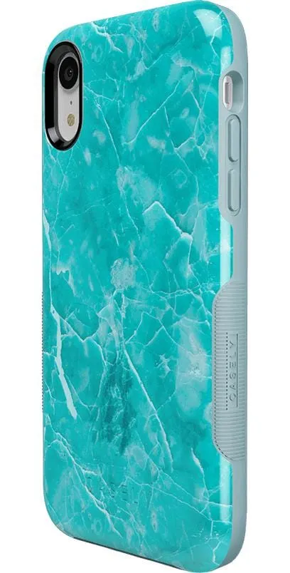 Exclusive Lost at Sea | Teal Blue Seaglass Case  Limited Availability!
