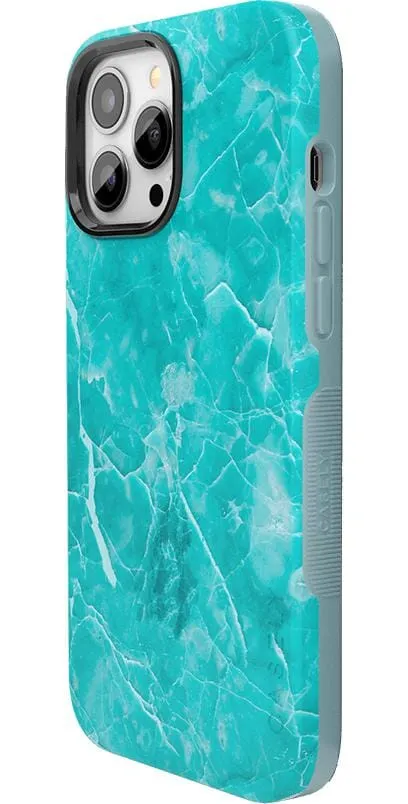 Exclusive Lost at Sea | Teal Blue Seaglass Case  Limited Availability!