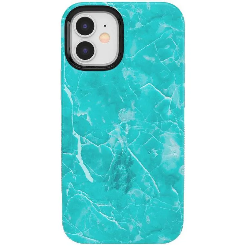 Exclusive Lost at Sea | Teal Blue Seaglass Case  Limited Availability!