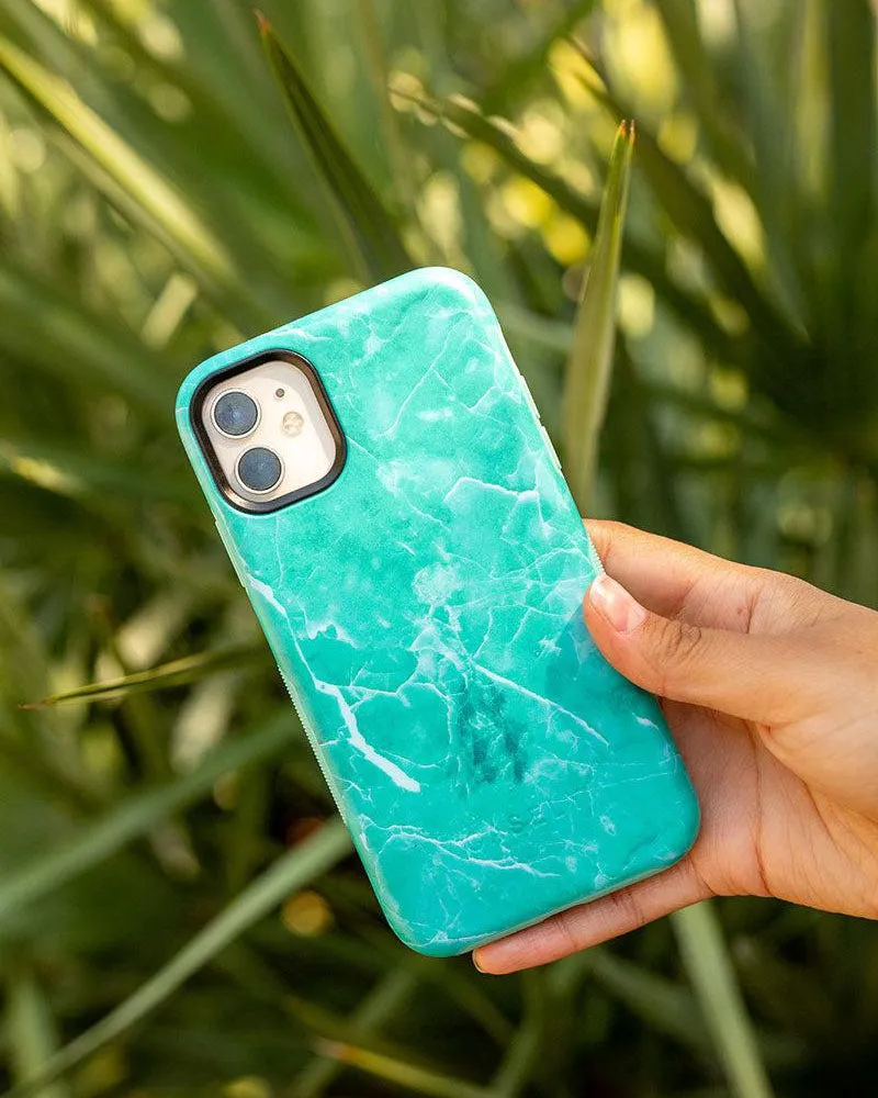 Exclusive Lost at Sea | Teal Blue Seaglass Case  Limited Availability!