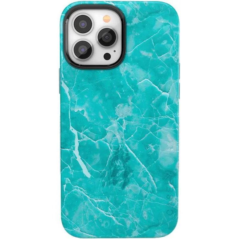 Exclusive Lost at Sea | Teal Blue Seaglass Case  Limited Availability!