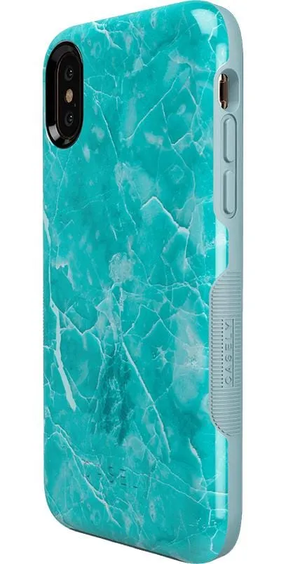 Exclusive Lost at Sea | Teal Blue Seaglass Case  Limited Availability!