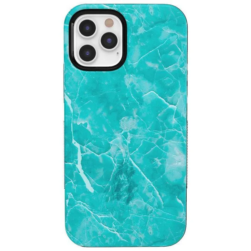 Exclusive Lost at Sea | Teal Blue Seaglass Case  Limited Availability!