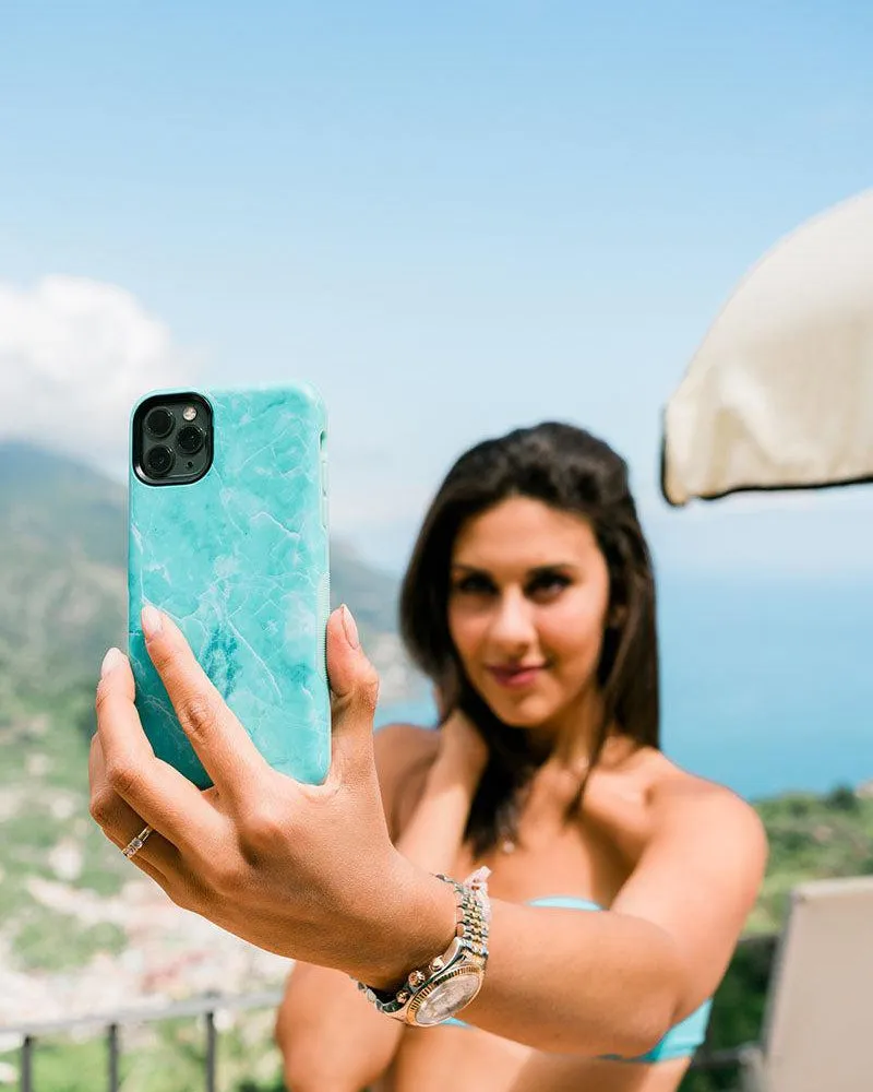 Exclusive Lost at Sea | Teal Blue Seaglass Case  Limited Availability!