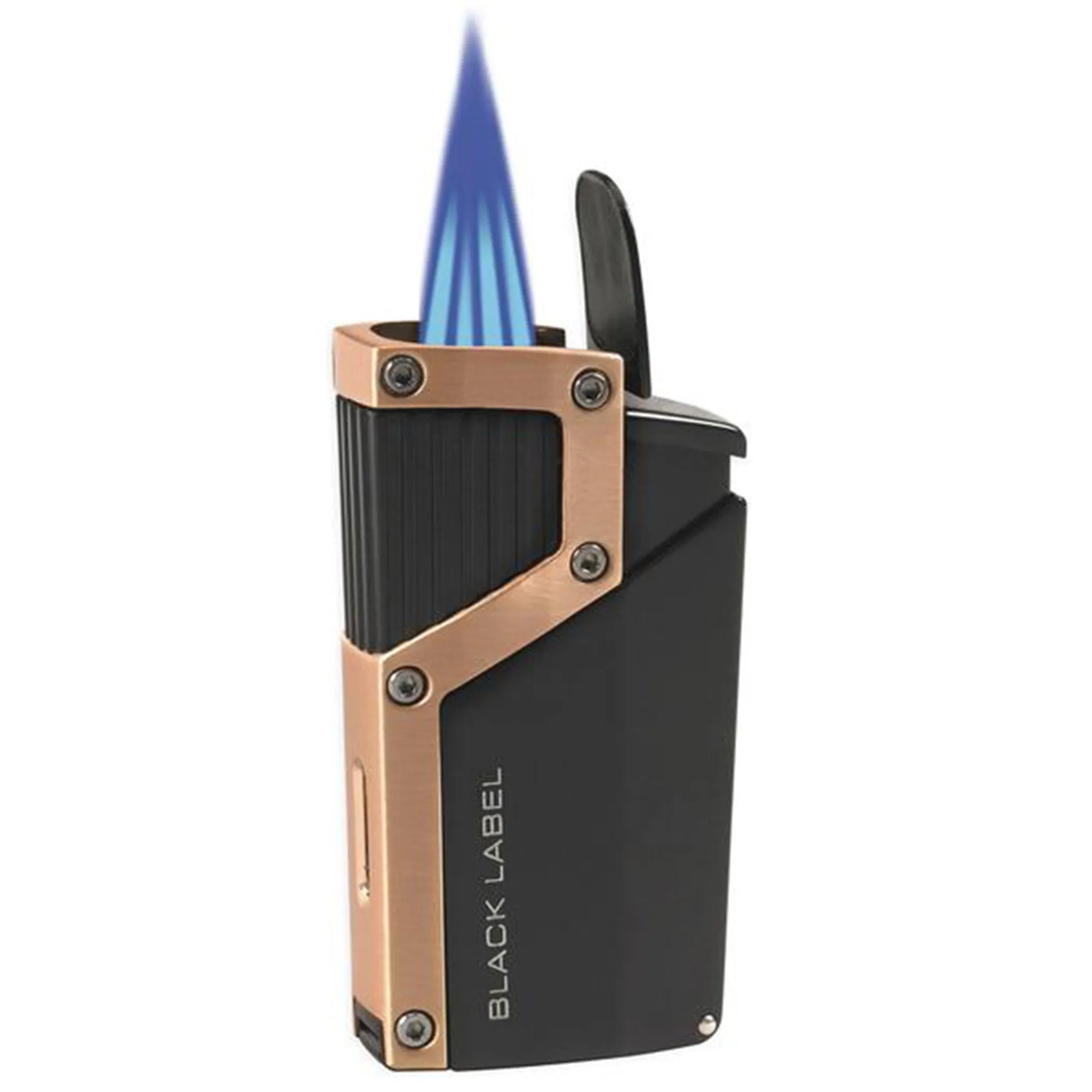 Exclusive Lotus Czar Quad Torch Cigar Lighter - Black Matte  Last Few Pieces!