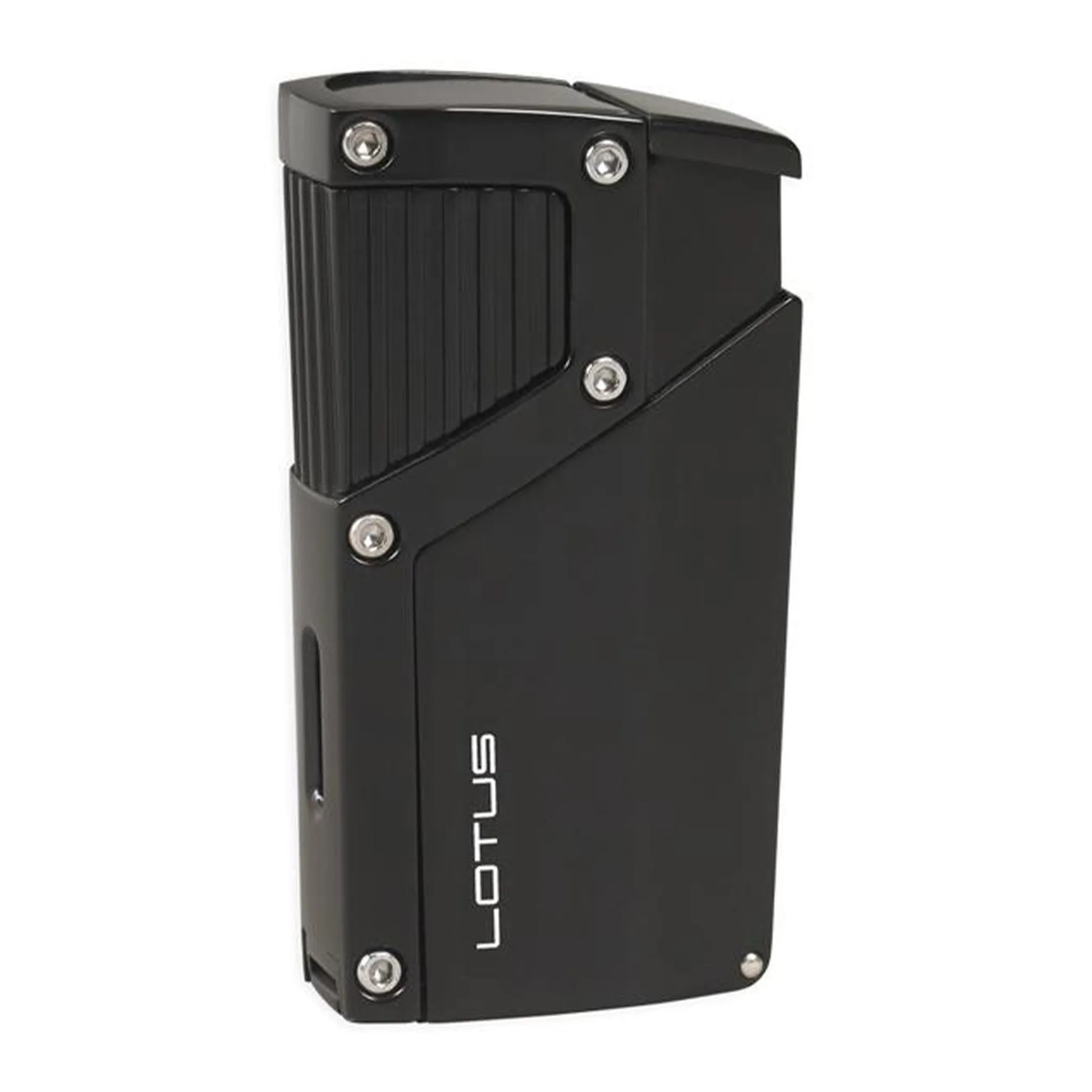Exclusive Lotus Czar Quad Torch Cigar Lighter - Black Matte  Last Few Pieces!
