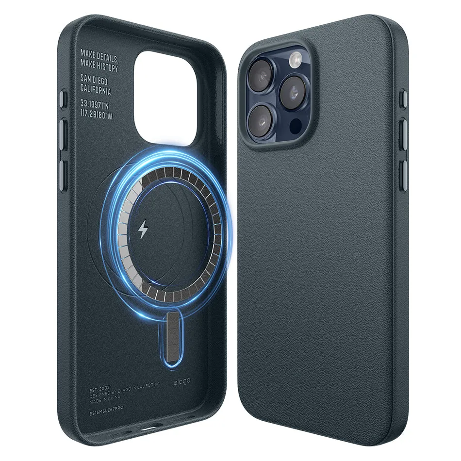 Exclusive MagSafe Leather Case for iPhone 15 Pro Max  Dont Miss Out!