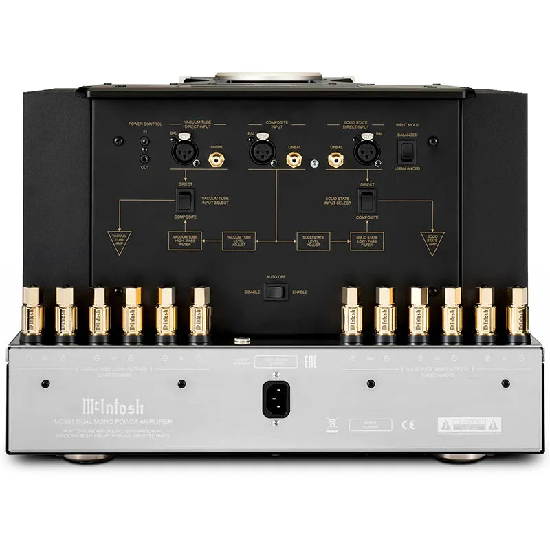 Exclusive McIntosh MC901 Dual Mono Amplifier  Limited Release!