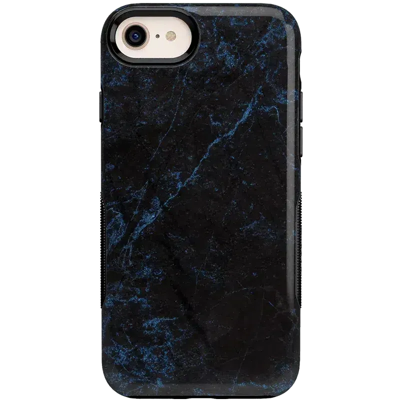 Exclusive Midnight Marble | Black & Navy Case  Limited Release!