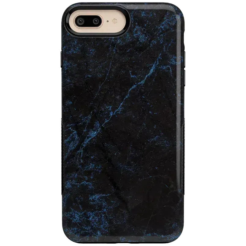 Exclusive Midnight Marble | Black & Navy Case  Limited Release!