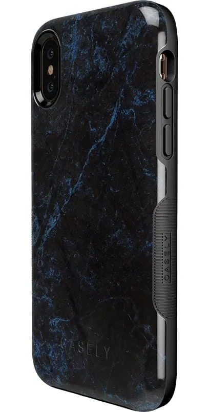 Exclusive Midnight Marble | Black & Navy Case  Limited Release!