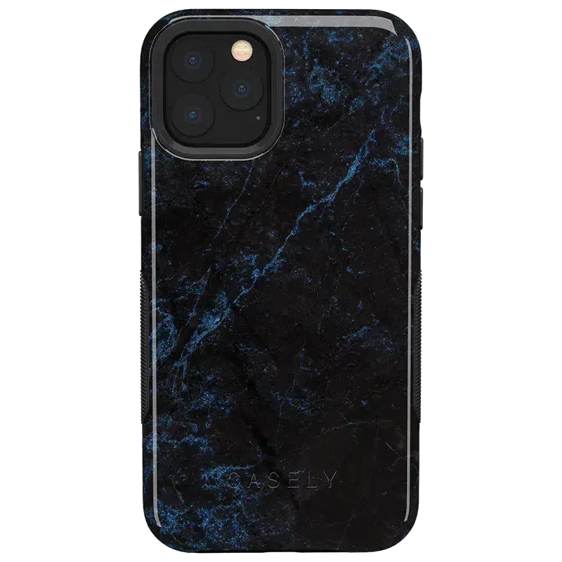 Exclusive Midnight Marble | Black & Navy Case  Limited Release!