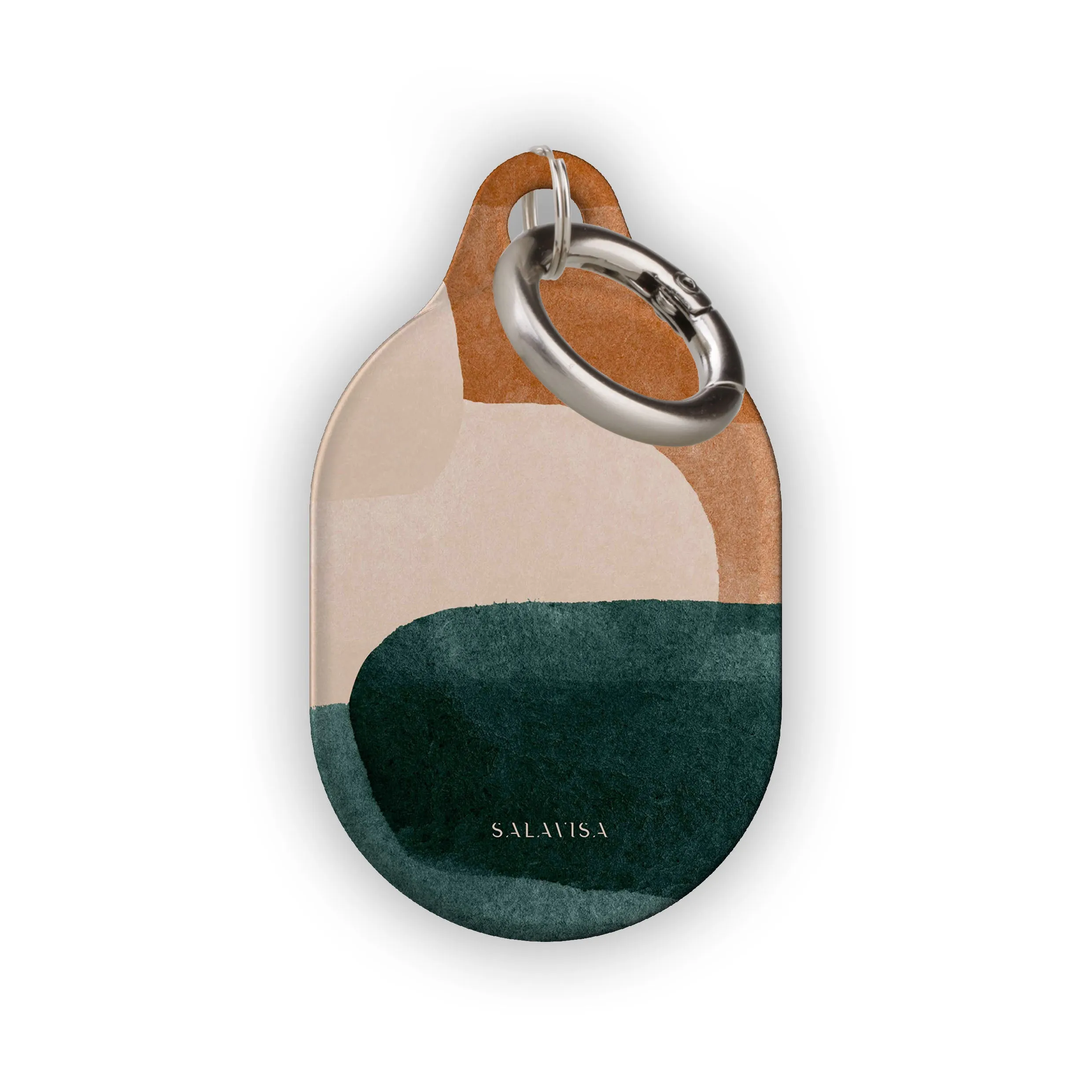Exclusive Pink & Forest Green Luxe AirTag Holder  Limited Stock!