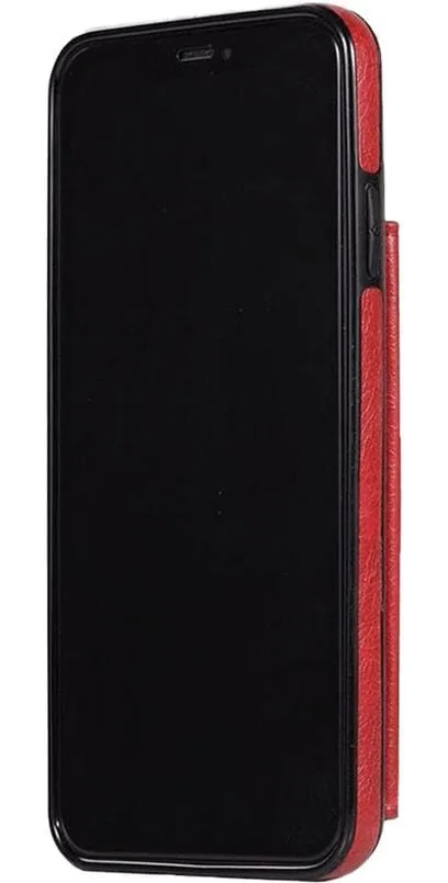 Exclusive Red Vegan Leather | Wallet Case  Limited Availability!