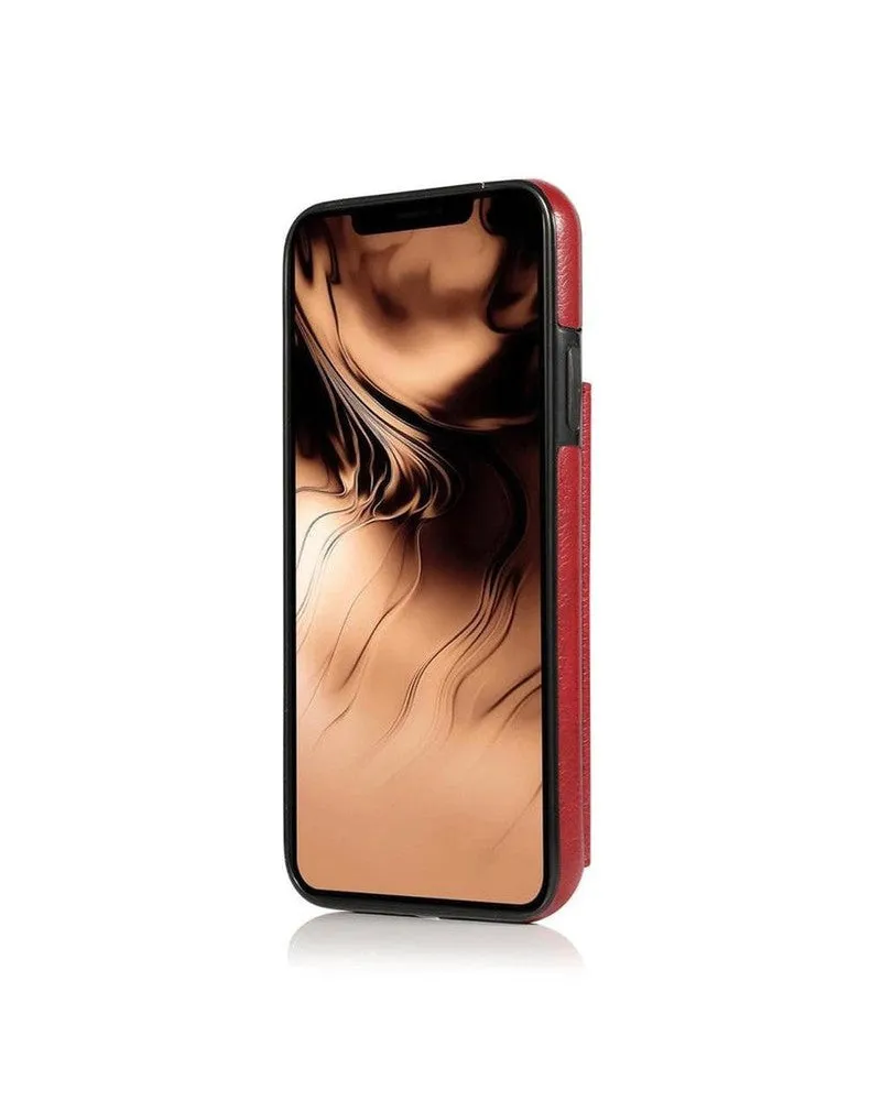 Exclusive Red Vegan Leather | Wallet Case  Limited Availability!