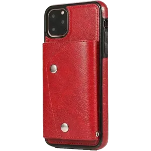 Exclusive Red Vegan Leather | Wallet Case  Limited Availability!