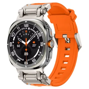 Exclusive Samsung Galaxy Watch Ultra 'Explorer' TPU Strap (Orange with Titanium)  Going Fast!