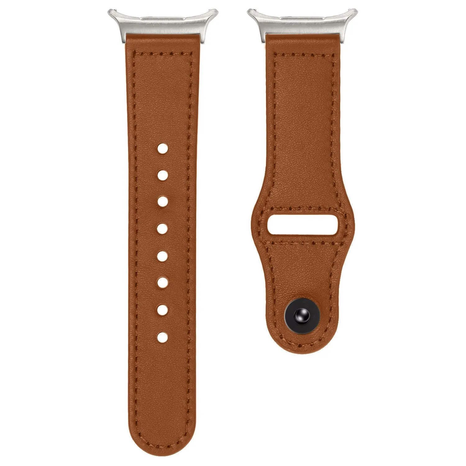 Exclusive Samsung Galaxy Watch Ultra Leather Strap (Brown)  Today Only!