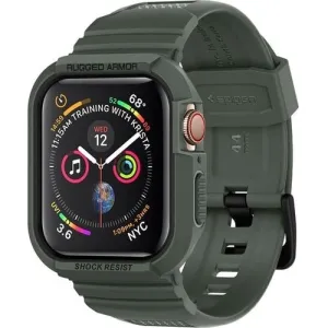 Exclusive Spigen Apple Watch 7 Rugged Armor Pro Military Strap  Going Fast!