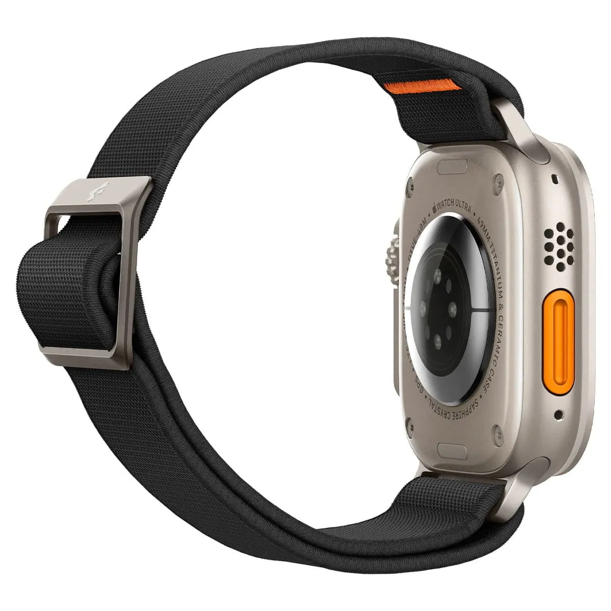 Exclusive Spigen Apple Watch Lite Ultra Strap (Black)  Dont Miss Out!